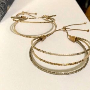 Beaded bracelets - set of 2